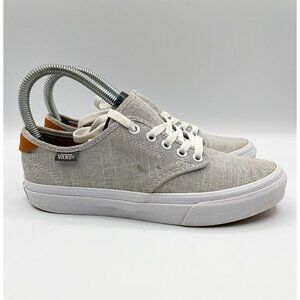 Vans Authentic Lace Up Low plaid Canvas shoes Women's size 6.5